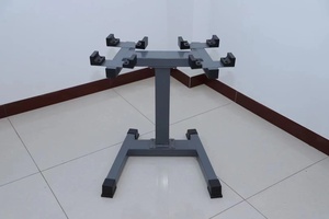 LongGlory China Factory direttamente Home Gym Equipment manubri Stand Rack per manubri regolabili - Product Image 4