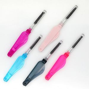 Cepillo y Peine para Cejas de Doble Cabeza, Plegable 2 en 1, Herramientas de Maquillaje de Marca Privada - Product Image 2