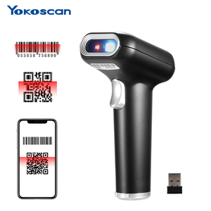 ماسح ضوئي باركود محمول باليد ماسح ضوئي ثنائي الأبعاد قارئ باركود سلكي USB بقاعدة حاملة - Product Image 3