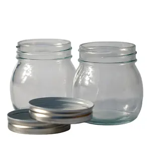 300ml Food Containers Glass Jar Spice Jars Fridge Storage Containers vacuum sealed jar