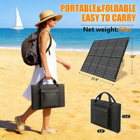 Panneaux solaires monocristallins pliables ALECTER APH-FB121 100W, station d'alimentation pour sac à dos, étanche IP65, efficacité de 23%, respectueux de l'environnement