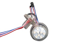 Lumière LED programmable SMD3535 35 mm 9 pixels 24 V IP66 haute luminosité pour l'éclairage des manèges de fêtes foraines et de parcs d'attractions