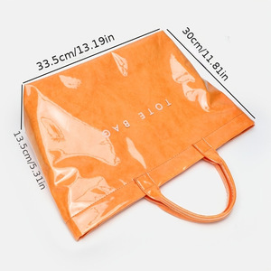 Borsa Tote Trendy in Pelle PVC Impermeabile con Stampa Camouflage e Leopardata, Grande Capacità, Borsa Casual per Donne, per Shopping Quotidiano - Product Image 6