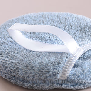 2 en 1 Personnalisez Velvet Fluffy Compact A Custom Blender Puff Remove Eco Pressed White Mini Makeup Soft Powder Puff Girls Big - Product Image 3