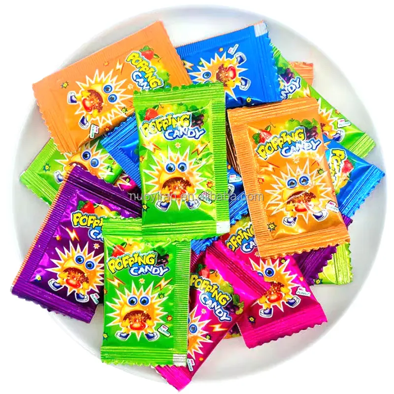 China factory fruity super sour explosive striking bulk popping candy powder OEM wholesale