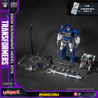 YOLOPARK Transformers Soundwave AMK PRO Series Titan Kit de Modélisme Pré-assemblé en Alliage Moulé sous Pression