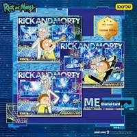 Cartes Kayou Rick et Morty Infinite Universe Star Glow Pack Série 1 Cartes à collectionner officielles en papier 227x149x40mm