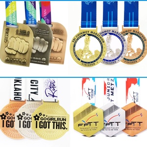 Medalla Deportiva Personalizada de Metal 3D, Estilo Antiguo y Moderno, para Triatlón, Maratón, Atletismo, Venta al Por Mayor - Product Image 5