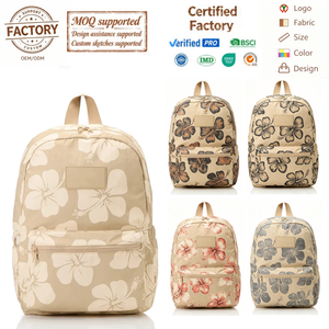 Hawaii Styles Print Women's Lightweight Travel Backpack Ripstop Nylon with Stylish Print Support Custom Digital Printing Design - Product Image 3