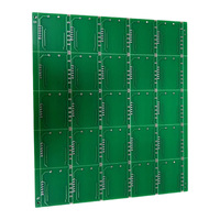 Circuit imprimé vierge pour la soudure électronique, base en cuivre rigide, huile verte, texte blanc, idéal pour les modules de communication