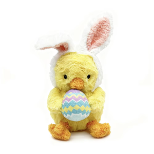 Nuevo Juguete de Peluche Súper Suave de Conejo y Pollito de Pascua, Muñeco de Peluche con Diadema y Relleno de Algodón PP - Product Image 5