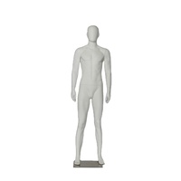 Mannequin de vitrine gonflable en FRP pour homme avec tête, vente en gros