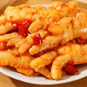 Snacks épicés décontractés, Snacks braisés, Pieds de <span class=keywords><strong>poulet</strong></span> désossés au <span class=keywords><strong>citron</strong></span> aigre et épicé 68g/sachet - Product Image 2