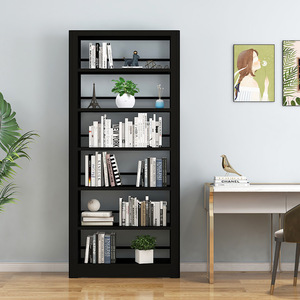 ชั้นวางหนังสือโลหะแนวตั้งแบบกำหนดเองสำหรับบ้าน สำนักงาน และห้องสมุด - Product Image 3