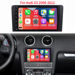 Lecteur DVD multimédia de voiture Bosstar pour <span class=keywords><strong>Audi</strong></span> <span class=keywords><strong>A3</strong></span> <span class=keywords><strong>2008</strong></span> - 2012 2din <span class=keywords><strong>Autoradio</strong></span> Carplay Android Navigation <span class=keywords><strong>Autoradio</strong></span> - Product Image 2