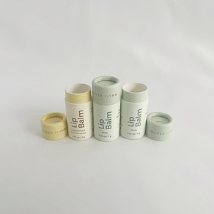 Prix d'usine écologique Tube de déodorant personnalisé emballage maquillage cosmétiques boîte de rangement Push up baume à lèvres Tube de papier - Product Image 3