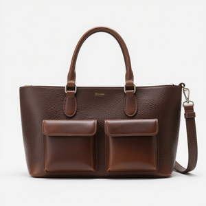 الشركة المصنعة الأزياء مخصص حفاضات منظم عربة أساسية حقيبة حفاضات جلدية نباتية حقيبة العلبة عربة للأم - Product Image 5