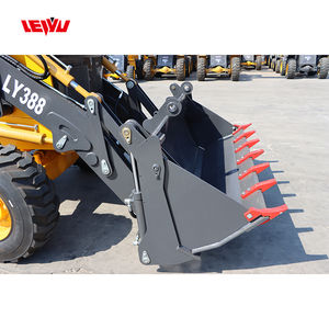 Design inteligente Heavy Duty 4x4 <span class=keywords><strong>Wheel</strong></span> Drive Backhoe <span class=keywords><strong>Loader</strong></span> 85kw Diesel Engine <span class=keywords><strong>2500kg</strong></span> Load Capacity Sistema hidráulico telescópico Boom - Product Image 6