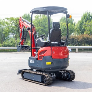Mini-excavatrice hydraulique sur chenilles de 1,8 tonne, pelle compacte, mini-pelleuse pour la construction et l'agriculture - Product Image 6