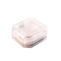Boîte à bijoux en acrylique de haute qualité, boîte transparente en plastique pour bagues, boucles d'oreilles, colliers, emballage pour ensemble de bijoux en cristal, boîtes cadeaux