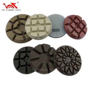 קוטר 3 אינץ 'קשר היברידי ליטוש רפידות ליטוש רטוב או יבש ליטוש רצפת אבן טרצו בטון - Product Image 3