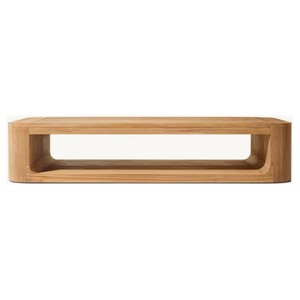 Minimalist Design Outdoor Furniture Garden Teak Items Open <strong>Rectangular</strong> <strong>Coffee</strong> <strong>Table</strong> Wooden