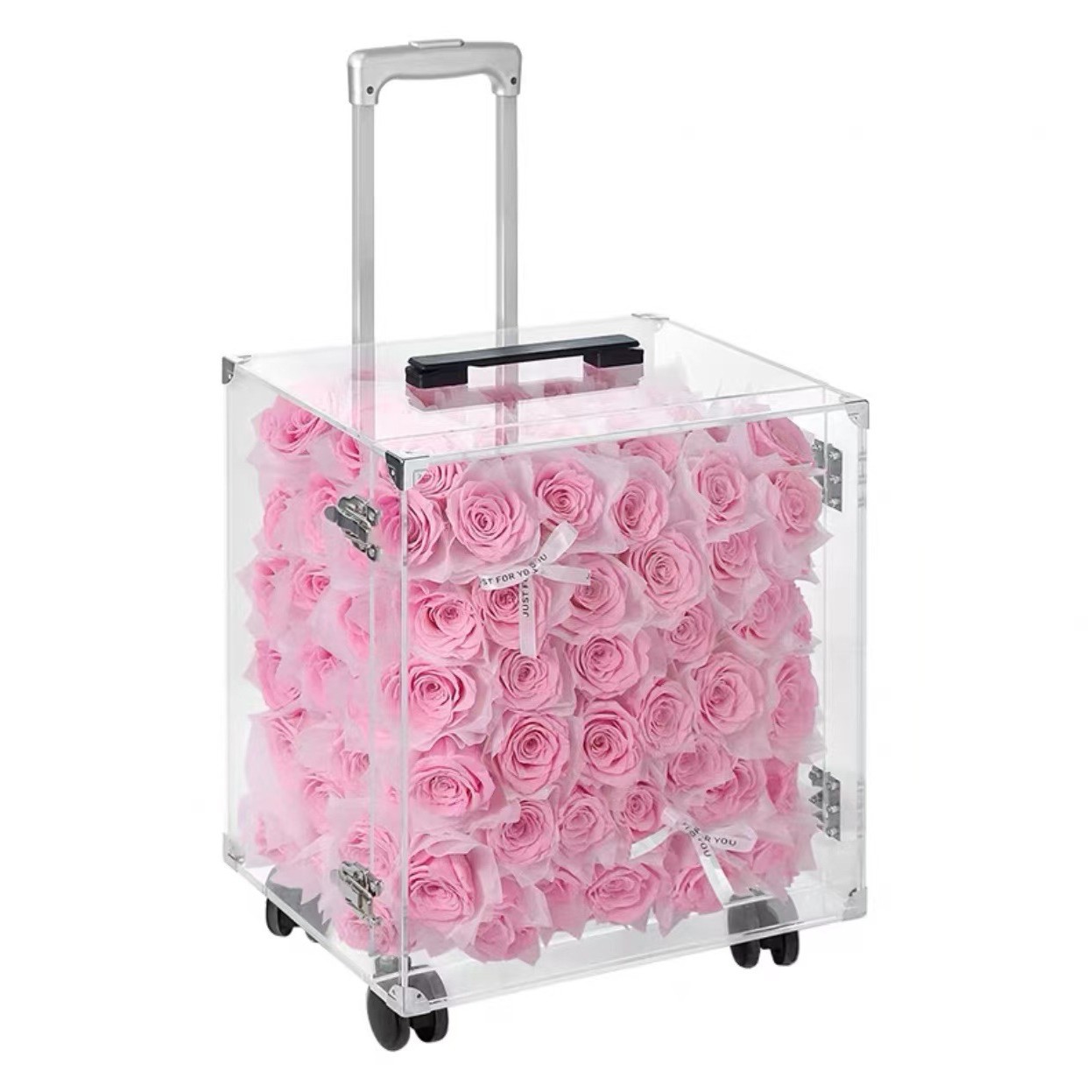 109 pink roses (40*27*40)