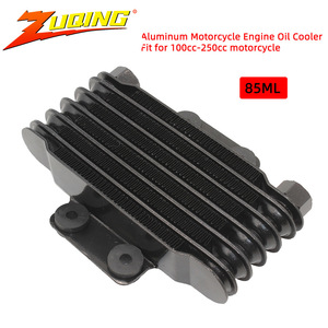 Refroidisseur d'huile de moto en aluminium Zuqing 85 ml pour moteur 100 cc-250 cc - Product Image 1