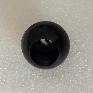 Drawcord Round <b>Black</b> End Cap For Bags Elastic <b>Cords</b> 20 Pieces Simple Style - Product Image 2