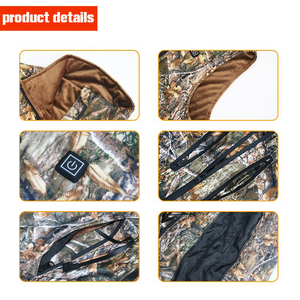 <span class=keywords><strong>Gilet</strong></span> de <span class=keywords><strong>chasse</strong></span> <span class=keywords><strong>chauffant</strong></span> pour l'extérieur en hiver, camouflage, batterie électrique rechargeable - Product Image 5
