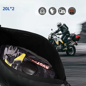 Bolsa trasera de protección para motocicleta 2024, bolsa de <span class=keywords><strong>herramientas</strong></span> de almacenamiento de gran capacidad, bolsa impermeable para SILLÍN de motocicleta - Product Image 6