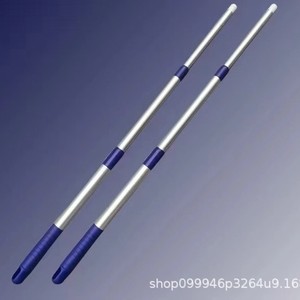 Mango de aluminio para fregona, telescópico, extensible, de varias secciones, para uso doméstico, aleación 6063, forma redonda - Product Image 4