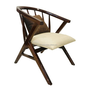Chaise de café de baignoire industrielle très exigeante chaise en cuir et fer pour meubles d'extérieur et d'hôtel Premium meilleure chaise de maison 2024 - Product Image 3