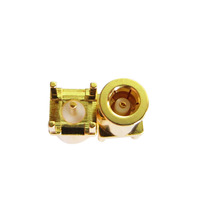Venta caliente conector de montaje en PCB conector hembra SMB chapado en oro con 4 pines