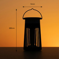 Matamosquitos Solar de 2100 Pies Cuadrados con LED para Exteriores, Trampa Eléctrica de 4200V para Moscas y Mosquitos, Ideal para Patios Grandes, Granjas y Uso Comercial con UV