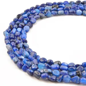 Получения информации об оптовой цене свободный естественные галька самородок Кианит хризопраз Lapis Lazuli иолит каменные бусины для изготовления ювелирных изделий браслет ювелирных изделий 5-8 мм
