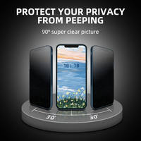 Film Hydrogel TPU Anti-Espion Mat Universel AFS 0,17 mm 120x180 mm – Protection d'Écran Anti-Regard Indiscret et Anti-Reflet