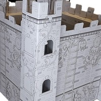 Maison en carton BOSUN à peindre soi-même, puzzle 3D à assembler, vente en gros, personnalisable par l'usine de papier, pour enfants de 7 à 14 ans, DIY