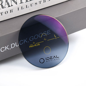 Premium 1,56 Blue Block <span class=keywords><strong>Lentes</strong></span> <span class=keywords><strong>progresivas</strong></span> fotocromáticas <span class=keywords><strong>Lentes</strong></span> de gafas fotocromáticas Lente óptica HMC terminada - Product Image 1