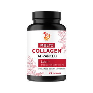 Customized Multi Collagen Capsules with Fat Losst Blend Multi Collagen Complex to Promote a Healthy Response to Inflammation Cap - Product Image 1