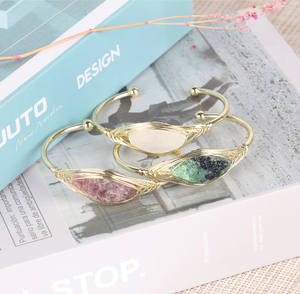 CHUSE cristallo artigianato guarigione pietre donna braccialetto braccialetti braccialetti in cristallo naturale braccialetti gioielli per ragazze - Product Image 3