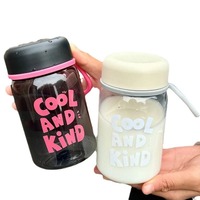 Nouvelle gourde minimaliste pour PC, bouteille d'eau d'extérieur de haute qualité, grande capacité, unisexe, avec marquages de mesure, impression personnalisée