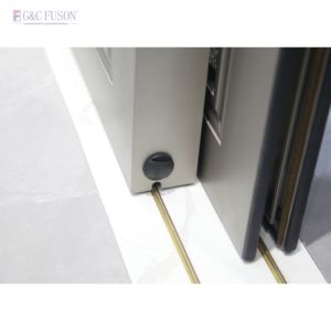 Fuson, marco de aluminio personalizado, terraza exterior, puerta corredera de vidrio, puerta corredera de aluminio para sala de reuniones - Product Image 5