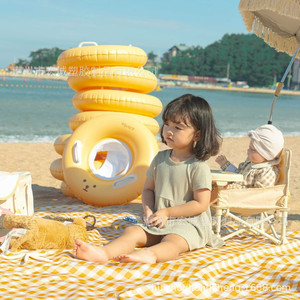Inflatable Baby Swimming Ring 60Cm Round Seat Ring For Child Water Aid Tool Environmental PVC Material - Product Image 2