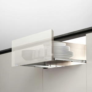 Glissière de tiroir à extension complète dissimulée Higold Série M avec support inférieur en acier laminé à froid de 1,8 mm, zingué, fermeture douce et silencieuse - Product Image 1