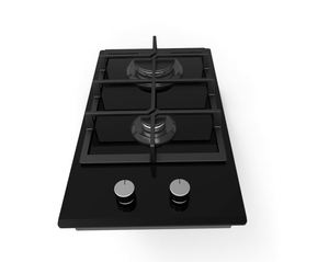 Estufa de gas de vidrio de <span class=keywords><strong>2</strong></span> quemadores Foshan, cocinas eléctricas con instalación integrada, cocina de doble quemador estándar para el hogar - Product Image 4