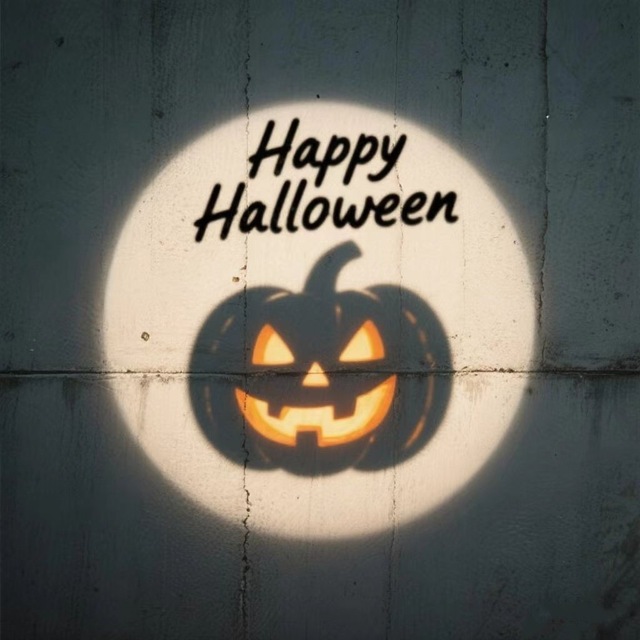 Outdoor RGB LED Advertising Light Projector Waterproof IP65 Rated Halloween Logo Display