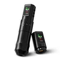 Machine à tatouer sans fil professionnelle TREX 1600mAh, course réglable de 2,0 à 4,2 mm, pour artistes débutants, art corporel