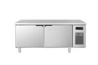 Réfrigérateur vertical à économie d'énergie, sans givre, à zone unique, avec refroidissement par air, pour la conservation des aliments, idéal pour l'hôtellerie, la restauration et les buffets.
