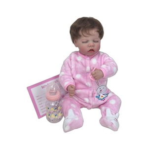Muñeca Bebé Realista Sunnyfan W-08, Muñeca <span class=keywords><strong>Reborn</strong></span> Transfronteriza <span class=keywords><strong>de</strong></span> Vinilo Suave <span class=keywords><strong>de</strong></span> <span class=keywords><strong>Cuerpo</strong></span> Completo, Juguete <span class=keywords><strong>de</strong></span> Simulación, Regalo - Product Image 5